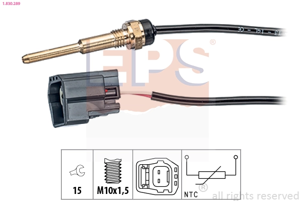 Sensor, coolant temperature