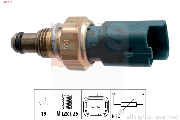 Sensor, coolant temperature