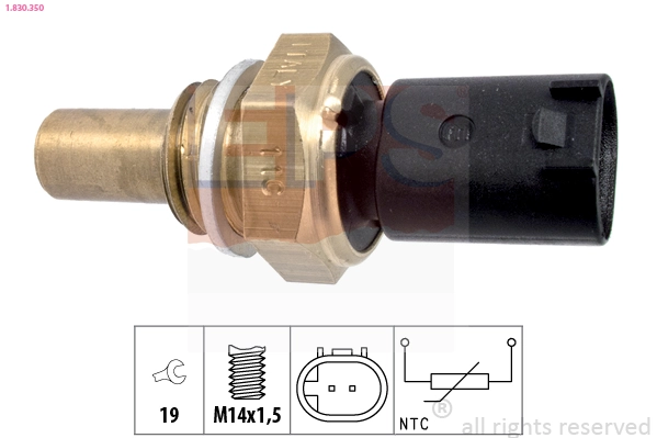 Sensor, oil temperature