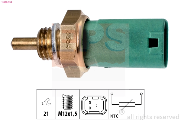 Sensor, coolant temperature