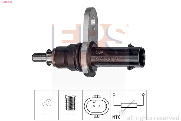 Sensor, oil temperature