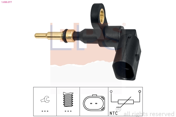 Sensor, coolant temperature