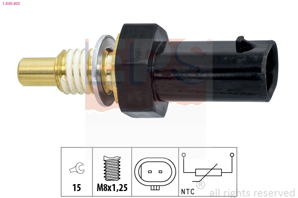 Sensor, coolant temperature