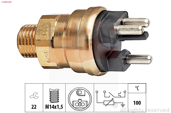 Sensor, coolant temperature