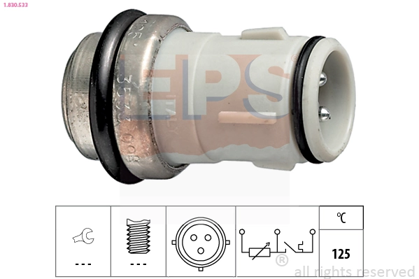 Sensor, coolant temperature