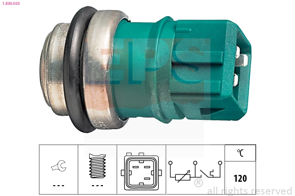 Sensor, coolant temperature
