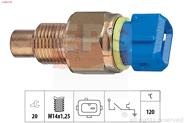 Temperature Switch, coolant warning lamp
