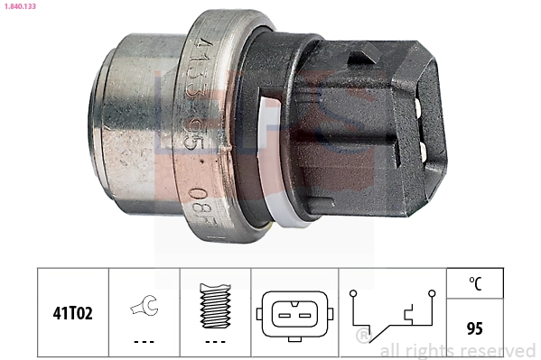 Temperature Switch, coolant warning lamp