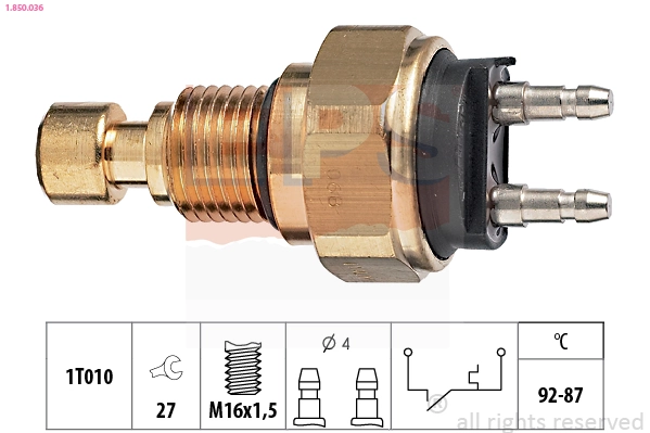 Temperature Switch, radiator fan
