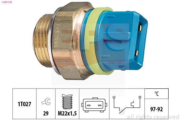 Temperature Switch, radiator fan