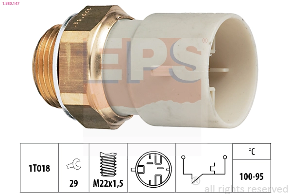 Temperature Switch, radiator fan