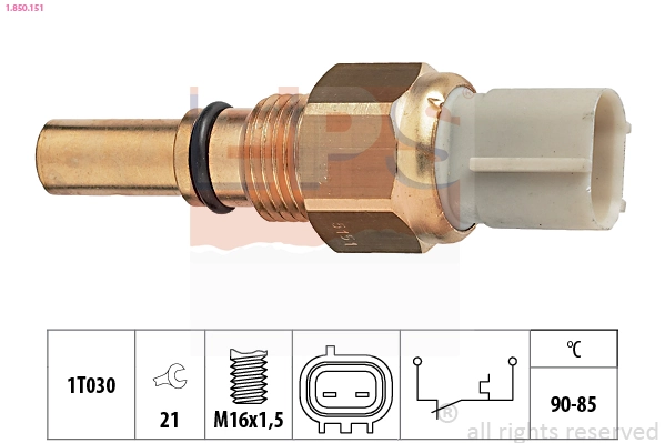 Temperature Switch, radiator fan