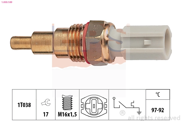 Temperature Switch, radiator fan