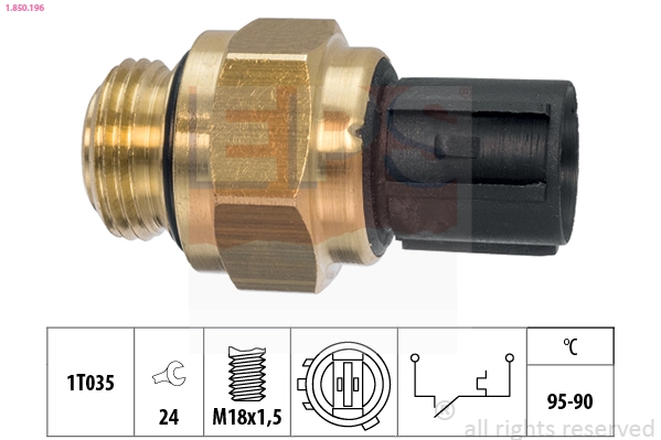 Temperature Switch, radiator fan