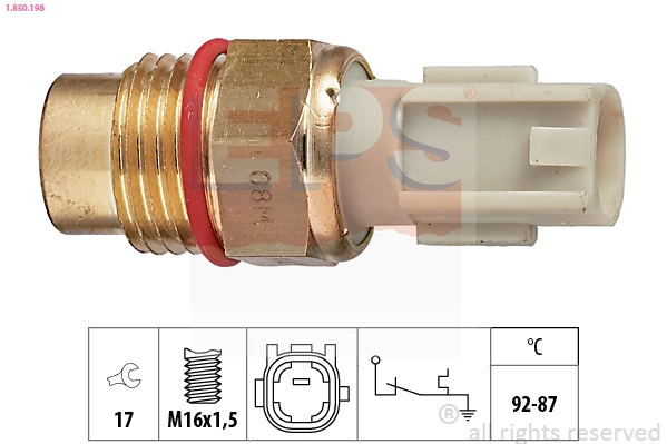 Temperature Switch, radiator fan