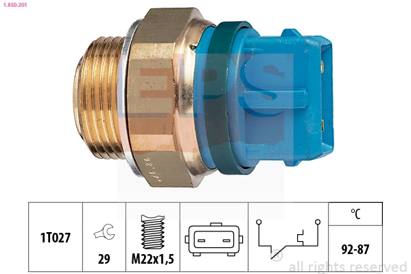 Temperature Switch, radiator fan