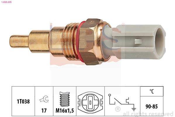 Temperature Switch, radiator fan