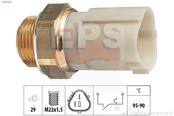 Temperature Switch, radiator fan