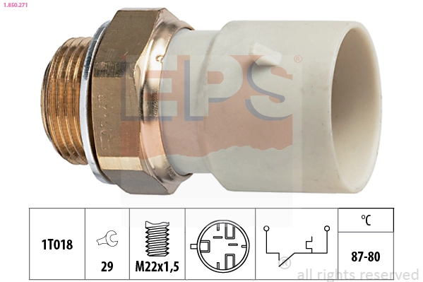 Temperature Switch, radiator fan