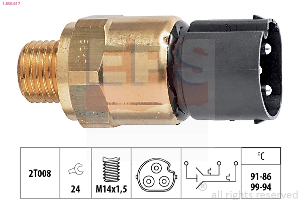 Temperature Switch, radiator fan