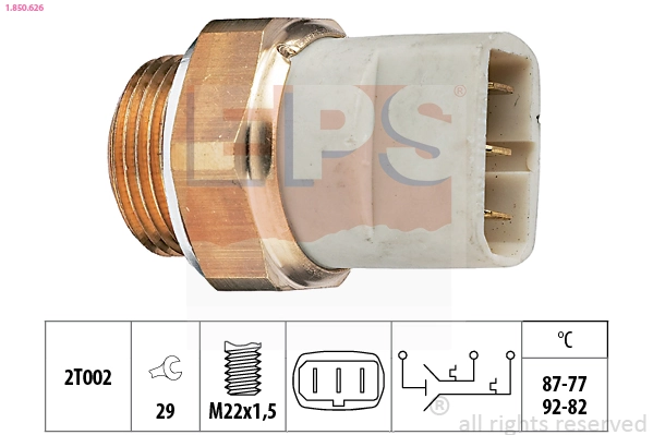 Temperature Switch, radiator fan