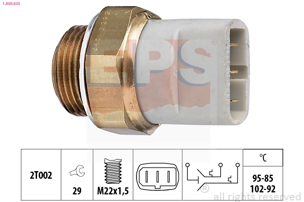 Temperature Switch, radiator fan