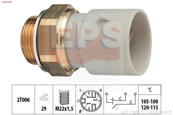 Temperature Switch, radiator fan