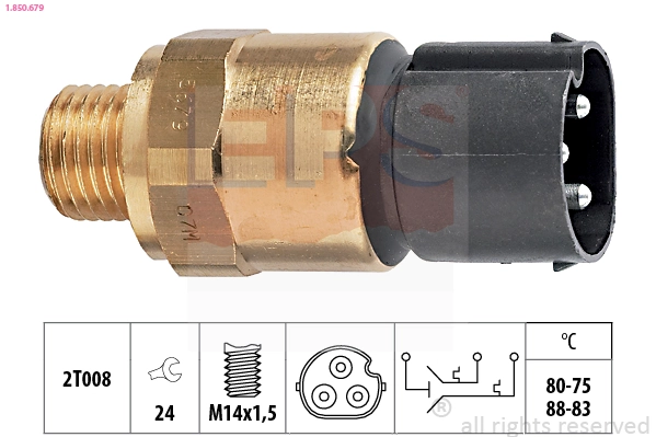 Temperature Switch, radiator fan