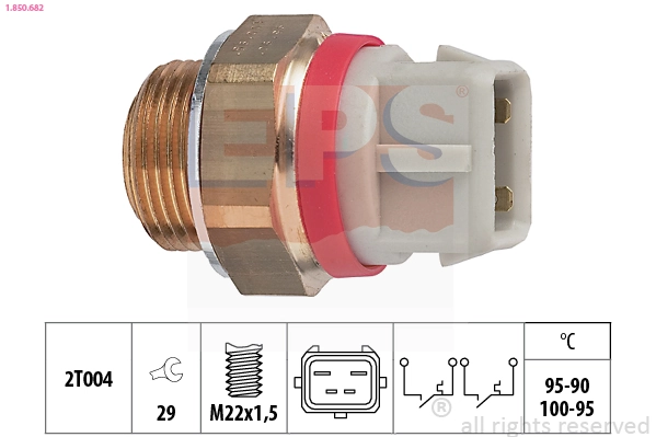Temperature Switch, radiator fan