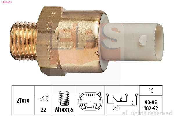 Temperature Switch, radiator fan