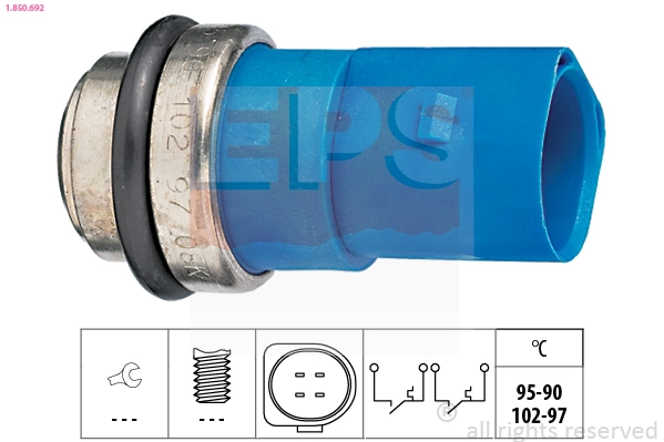 Temperature Switch, radiator fan