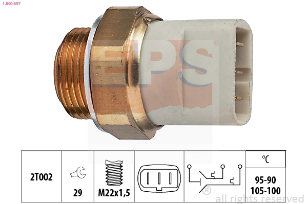 Temperature Switch, radiator fan