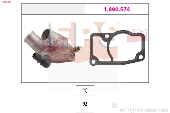 Thermostat, coolant