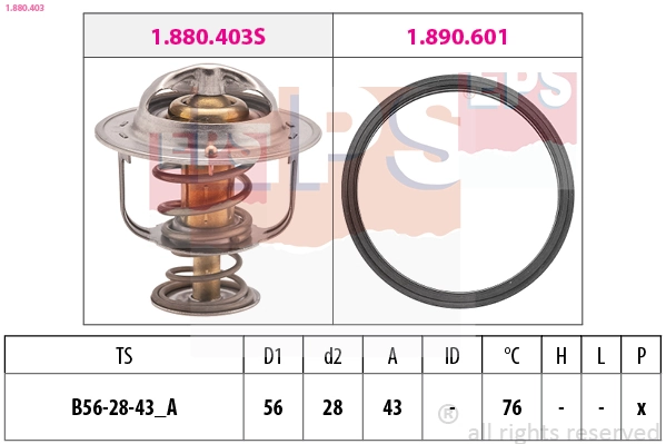 Thermostat, coolant