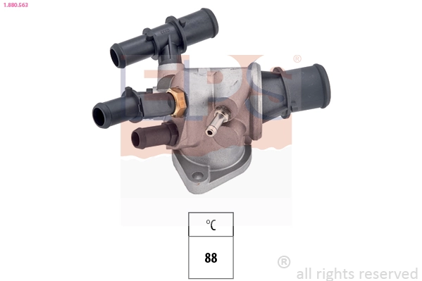 Thermostat, coolant
