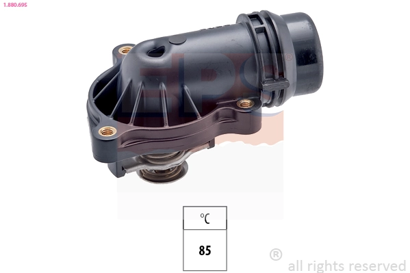 Thermostat, coolant