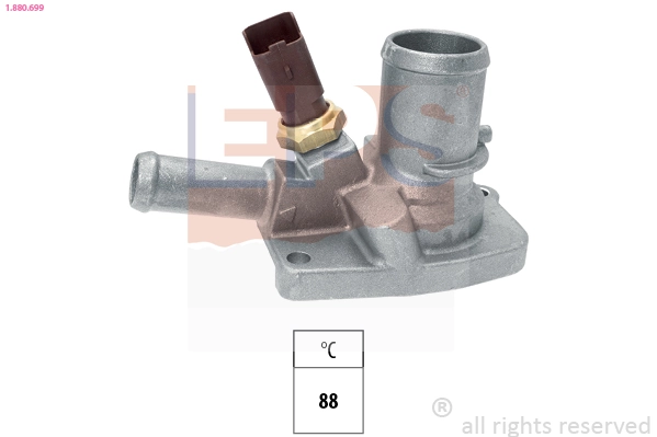 Thermostat, coolant