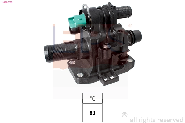 Thermostat, coolant