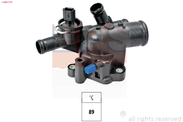 Thermostat, coolant