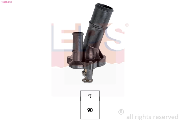 Thermostat, coolant