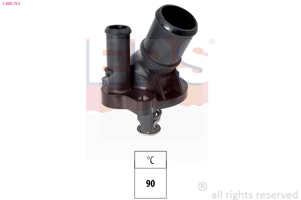 Thermostat, coolant
