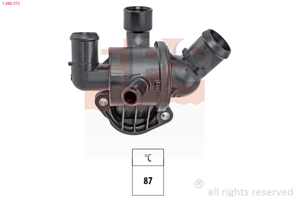 Thermostat, coolant