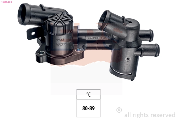 Thermostat, coolant