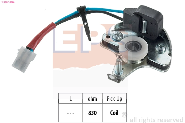 Sensor, ignition pulse