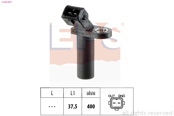 Sensor, crankshaft pulse