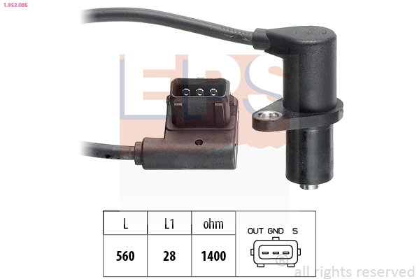 Sensor, camshaft position