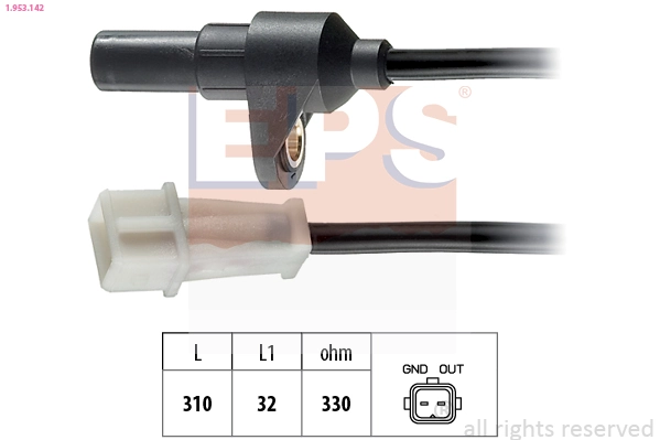 Sensor, crankshaft pulse