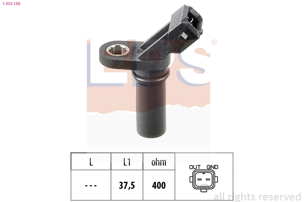 Sensor, crankshaft pulse
