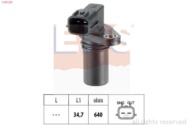 Sensor, crankshaft pulse