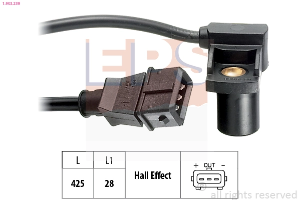 Sensor, engine speed